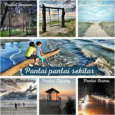 Rumah Pantai De Merabang Bachok Esterno foto