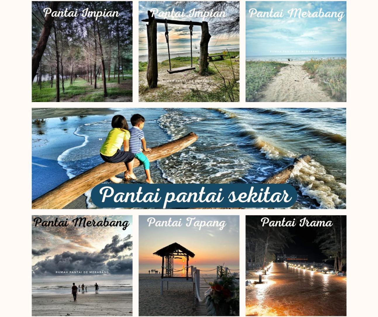 Rumah Pantai De Merabang Bachok Esterno foto